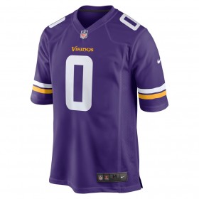 Camiseta Hombre Minnesota Vikings Kellen Mond 0 Nike Púrpura 2021 NFL Draft